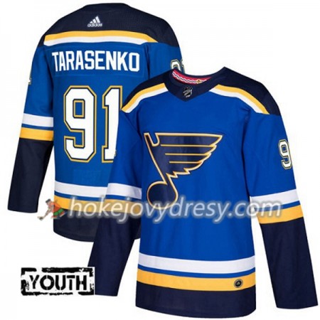 Dětské Hokejový Dres St. Louis Blues Vladimir Tarasenko 91 Adidas 2017-2018 Modrá Authentic